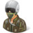 Occupations Pilot Military Male Light Icon